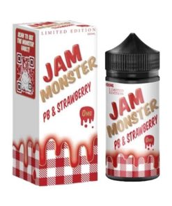 PB & Jam Strawberry by Jam Monster 100ML