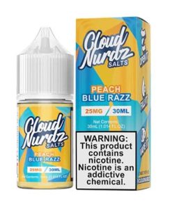 Peach Blue Razz Salt by Cloud Nurdz Salt 30ML