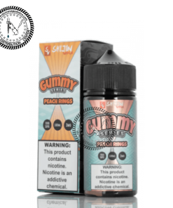 Alternative view of PEACH RINGS GUMMY SERIES BY SHIJIN VAPOR 100ML