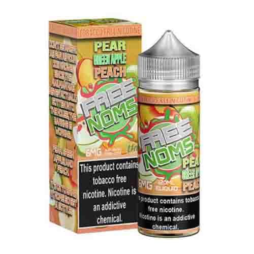 Pear Green Apple Peach by Free Noms 120ML