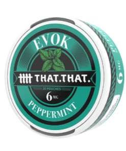 Peppermint By THATTHAT Evok Nicotine Pouches (20 pouches)
