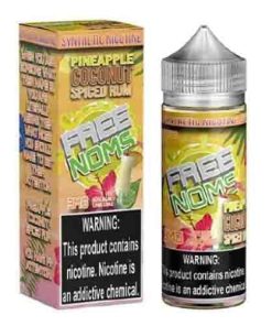 Pineapple Coconut Spiced Rum by Free Noms X2 120ML