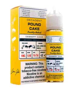 Pound Cake by Glas Basix Series 60ML