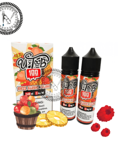 Razz Slushi Island by U TooB 100 E juice 2x60ML 120ML