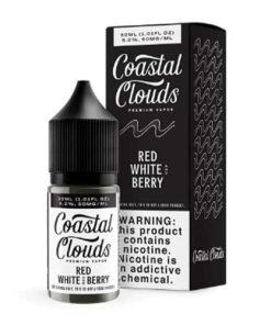 Red White And Berry Salt Nic by Coastal Clouds Salt 30ML