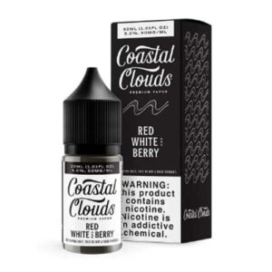 Red White And Berry Salt Nic by Coastal Clouds Salt 30ML