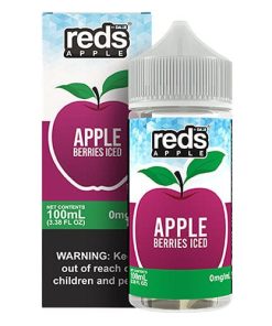 Reds Apple Berries Iced by 7 Daze 100ML