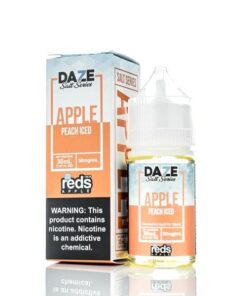 Reds Apple Peach Iced Salt by 7 Daze Salt Series 30ML