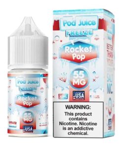 Rocket Pop Freeze by Pod Juice Salt 30ML