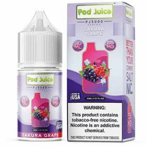 Sakura Grape By Pod Juice Salt 30ML