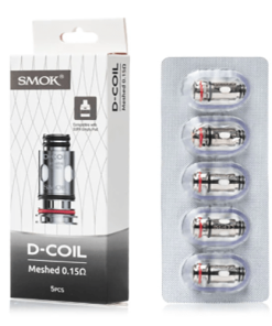 Smok D-Coil Mesh Replacement Coils (5 Pack)