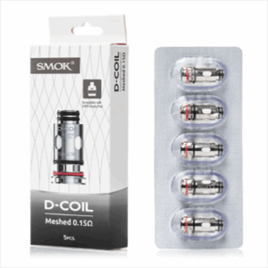 Smok D-Coil Mesh Replacement Coils (5 Pack)