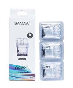 Alternative view of SMOK NOVO 4 Empty Replacement Pods ( 3 Pack )