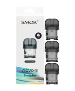 SMOK NOVO 4 Empty Replacement Pods ( 3 Pack )
