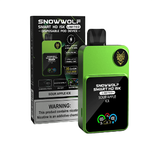 SnowWolf Smart HD 15K Disposable Vape 15000 Puffs