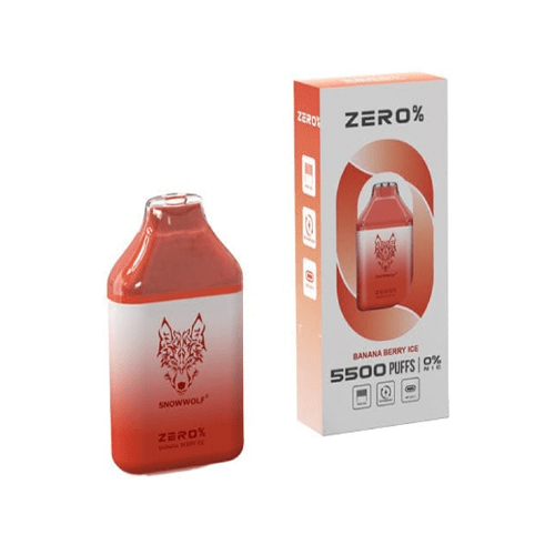 Snowwolf Zero Nicotine-Free Disposable Vape 5500 Puffs DISPOSABLE