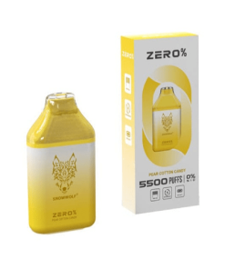 Snowwolf Zero Nicotine-Free Disposable Vape 5500 Puffs - Image 4