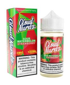 Sour Watermelon Strawberry by Cloud Nurdz 100ML