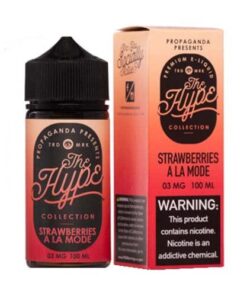 Strawberries A LA Mode by Propaganda Hype Collection 100ML