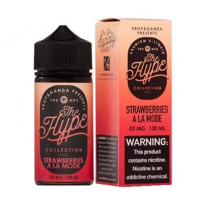 Strawberries A LA Mode by Propaganda Hype Collection 100ML