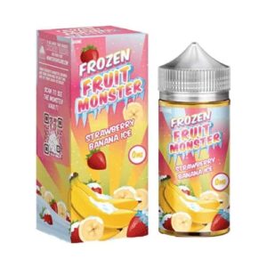 Strawberry Banana Ice by Frozen Fruit Monster 100ML