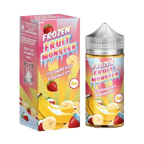 Strawberry Banana Ice by Frozen Fruit Monster 100ML