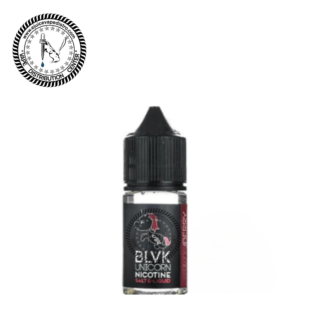 Strawberry by BLVK Unicorn Nicotine Salt 30ML - Image 2