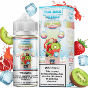 Strawberry Kiwi Pomberry Freeze by Pod Juice 100ML