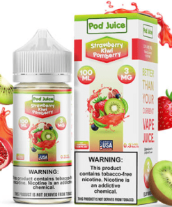 Strawberry Kiwi Pomberry by Pod Juice 100ML