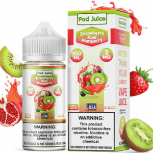 Strawberry Kiwi Pomberry by Pod Juice 100ML