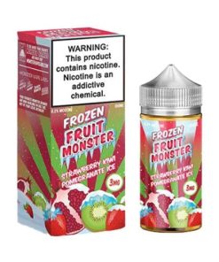 Strawberry Kiwi Pomegranate Ice by Frozen Fruit Monster 100ML