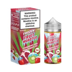 Strawberry Kiwi Pomegranate Ice by Frozen Fruit Monster 100ML