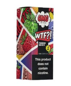 Strawberry Sour Belts By OMG – WTF Eliquid 100ML