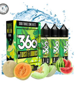 Triple Melon BY LEMON TWIST 360 E-LIQUIDS 180ML 3X60ML