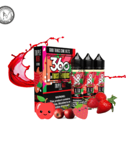 TWIST TRIPLE RED BY LEMON TWIST 360 E-LIQUIDS 180ML 3X60ML