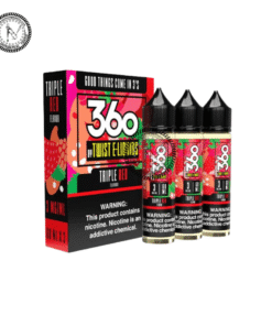 Alternative view of TWIST TRIPLE RED BY LEMON TWIST 360 E-LIQUIDS 180ML 3X60ML