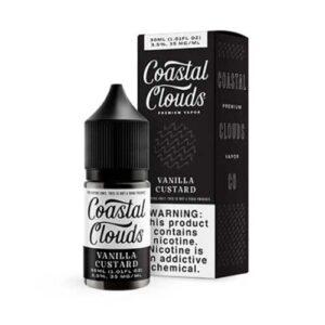 Vanilla Custard Salt Nic by Coastal Clouds Salt 30ML TFN