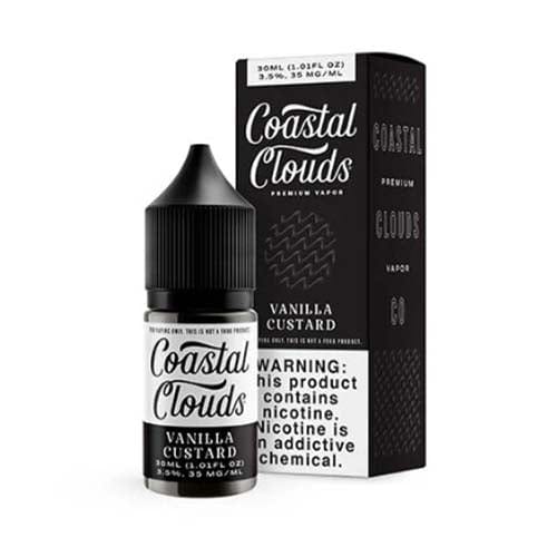 Vanilla Custard Salt Nic by Coastal Clouds Salt 30ML TFN