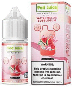 Watermelon Bubblegum By Pod Juice Salt 30ML