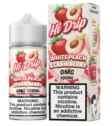White Peach Strawberry by Hi-Drip 100ML E-Liquid