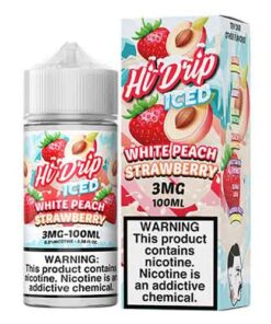 White Peach Strawberry Iced by Hi-Drip 100ML