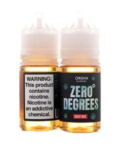 Zero Degrees Salt Ice by ORGNX SALT NIC 30ML