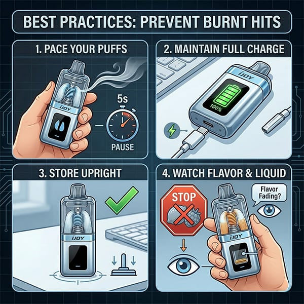 iJoy XP 50K Prevent Burnt Hits