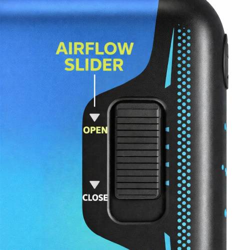 Oxbar Astro Maze airflow slider located at the bottom of the device