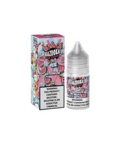 Watermelon Ice Sour Candy Salt by Bazooka Sour Straws Ice Salt 30ML