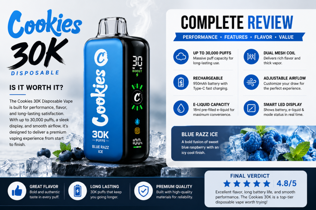 Cookies 30K Disposable Vape