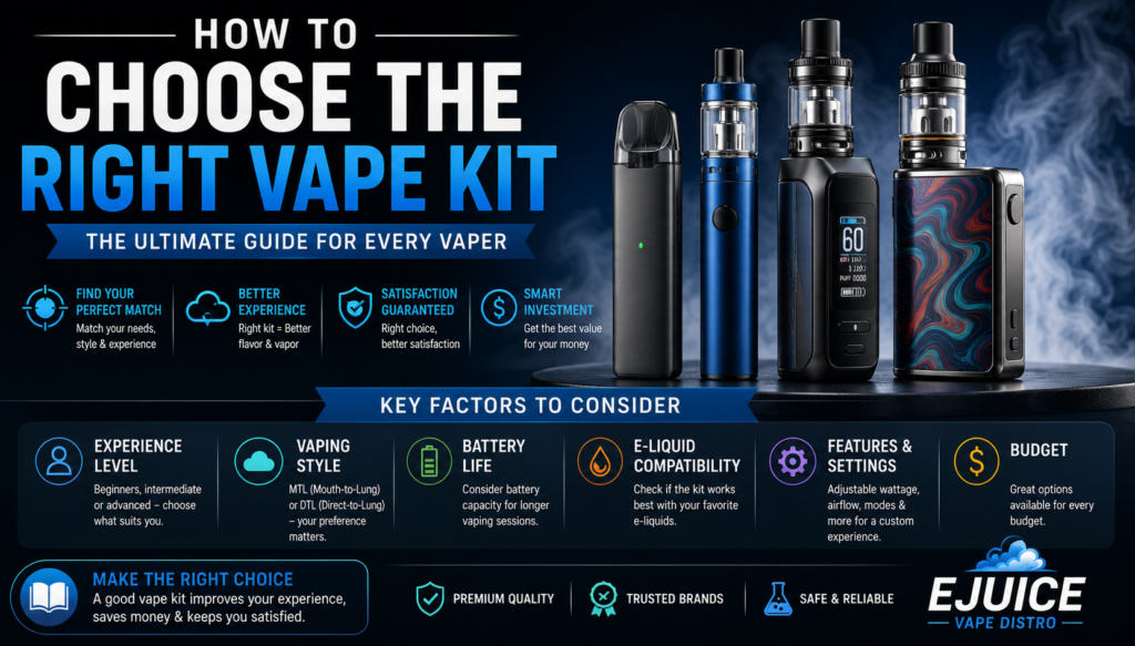 How To Choose The Right Vape Kit