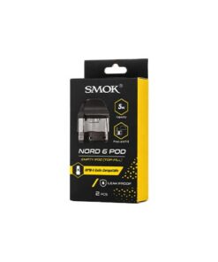 Smoktech Nord 6 Top Fill Empty Pod 5ML ( 2 Pack )