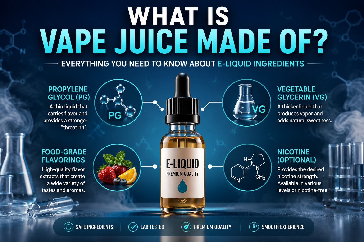 What Is Vape Juice Made Of?