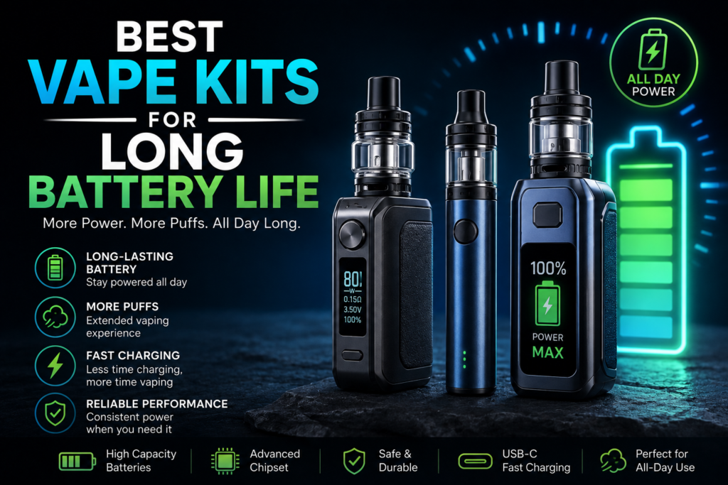 Best Vape Kits for Long Battery Life